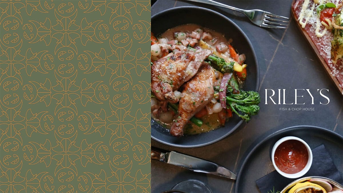 Riley's Fish & Steak website design
