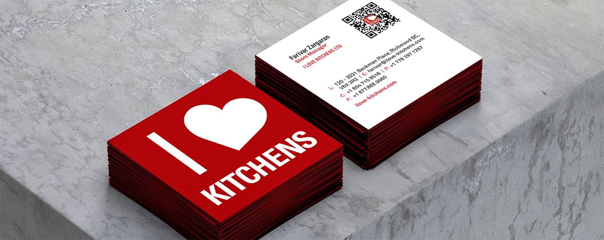 I Love Kitchens website design